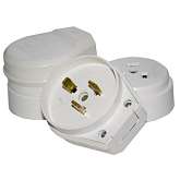 Разъем РШ-ВШ 32А 220В бел. РВШ 32-002