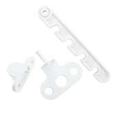 Ограничитель открывания окна L-105 белый пластмасса (5 шт.)
