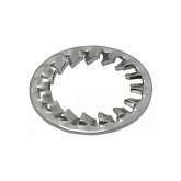 Шайба пружинная зубчатая М 4,3 DIN 6798 A2 (100 шт.)