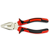 Плоскогубцы NICKEL 160мм никелированные двухкомпонентные рукоятки /MATRIX 16902