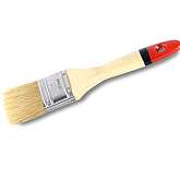 Кисть малярная плоская "Master", натуральная щетина, 75 мм