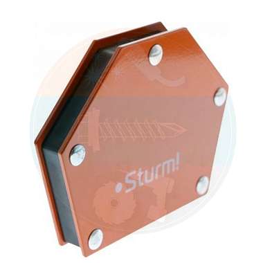 Угольник магнитный универсальный для сварки вес до 25 кг Sturm!//6014-4-25
