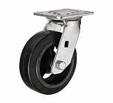 Поворотная колесная опора б/г черн.рез. C-4102-DYS-100