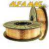 Проволока Alfa Mag омедн. СВ08Г2С SG-2 D200 d=0,8 5 кг