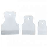 Набор шпателей 40-60-80 мм, белая резина, 3 шт. 858275