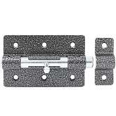 Задвижка дверная ЗД-08 пол.серебро (1 шт.)