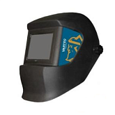 Маска VARTEG чёрная со стеклом С5