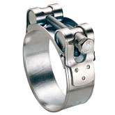 Хомут одноболтовый  44-47мм силовой