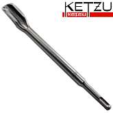 Зубило канальное SDS+ KETZU 22х250 мм