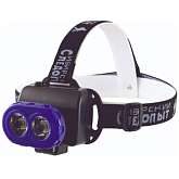 Фонарь налобный "СИБИРСКИЙ СЛЕДОПЫТ-Кошачий Глаз", 1L, 3хААА PF-PFL-HL19