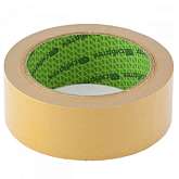 Лента клейкая двусторонняя, 38 мм х 10 м, на тканевой основе // СИБРТЕХ 88810