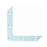 Уголок оконный, 1,2 мм, 50х50 мм, цинк// СИБРТЕХ//Россия 46514