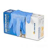 Перчатки нитриловые, Albens, неопудр. текст. на пальцах (100 шт./уп., 1000 шт./кор.) (M) 9296A