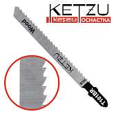 Пилка д/лобзика Т 101 BR (дерево-5 шт) (упак) KETZU