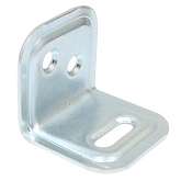 Уголок крепёжный с корректирующим отверстием цинк (10 шт.)