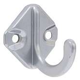 Крючок-вешалка №25 хром эффект (5 шт.)