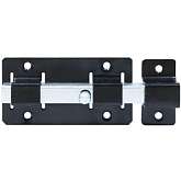 Задвижка дверная ЗД-06 пол.чёрный (1 шт.)