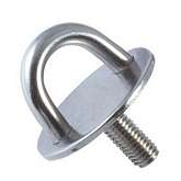 Скоба стационарн. с кругл. осн. и винтом M8 6мм A2 АРТ 8368