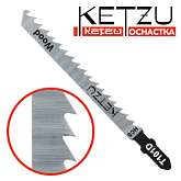 Пилка д/лобзика Т 101 D (дерево-5 шт) (упак) KETZU