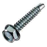 Саморезы по металлу с шестигранной гол. (шлиц)  4,8х51 цинк (2 500 шт)