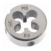 Плашка М 8х1,25 СИБРТЕХ 77020