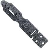 Накладка дверная НД1 (L-125мм) пол.серебро (10 шт.)