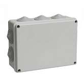 Коробка распаячная ОП КМ41243 IP44 RAL7035 ИЭК UKO11-190-140-070-K41-44