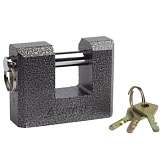 Замок навесной ,П-образн.металлический корпус, с закаленной дужкой, в коробке, 90мм STAYER "MASTER" 