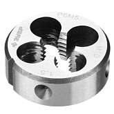 Плашка круглая машинно-ручная М14x1.25мм, сталь Р6М5, ЗУБР 4-28023-14-1.25