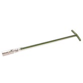 Ключ свечной карданный с резиновой вставкой 21×500 мм "ДТ" 547521