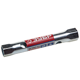 Ключ трубчатый двусторонний, прямой, 10х12мм ЗУБР "МАСТЕР" 27162-10-12