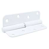 Петля накладная ПН1-110 полимер/белый левая (10 шт.)