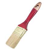 Кисть малярная плоская "profi" UNIVERSE 100 мм натур свет щет, дерев рук