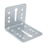 Уголок регулируемый 45*55*50*2,0 цинк (10 шт.)