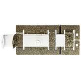 Задвижка дверная ЗД-04 пол.бронза (1 шт.)