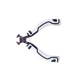 Кусачки торцевые Mini, 105 мм, авторазжим, PRO// Matrix, 17837