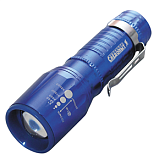 Фонарь ручной "СИБИРСКИЙ СЛЕДОПЫТ-Вега" с зажимом, 1L, zoom/120/ PF-PFL-L53