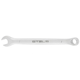 Ключ комбинированный, 7 мм, CrV, матовый хром// STELS 15203