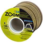 Уплотнитель резиновый ZOOM, "Р", коричневый, Classic, 100м 4779027538150